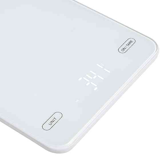 Ваги кухонні Adler AD 3177 white електронні/ 10кг/ г; мл, унція/ USB type C/ автовимкнення/ скло Вінниця