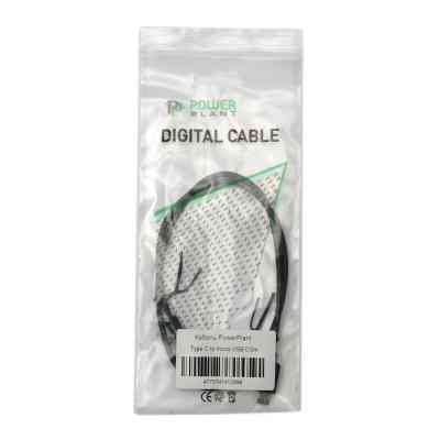 Дата кабель USB-C to MicroUSB 0.3m USB3.0 PowerPlant (KD00AS1259) Винница