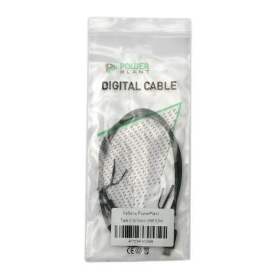 Дата кабель USB-C to MicroUSB 0.3m USB3.0 PowerPlant (KD00AS1259) Винница - изображение 2