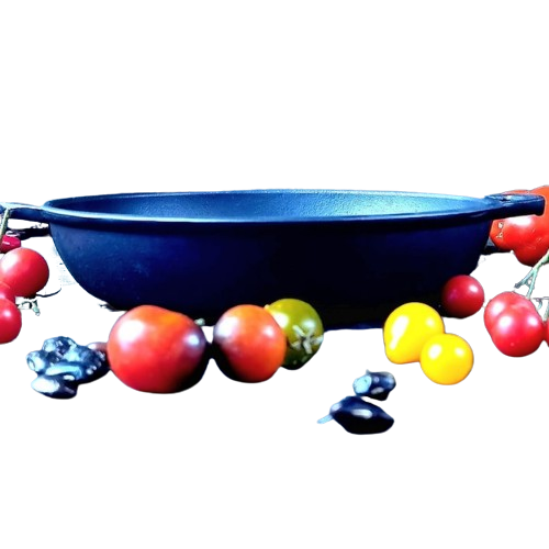 Жаровня d20*4см з підставкою чавунна лита Т1011-01Ук HoReCa Майстерня Житомир - фото 3