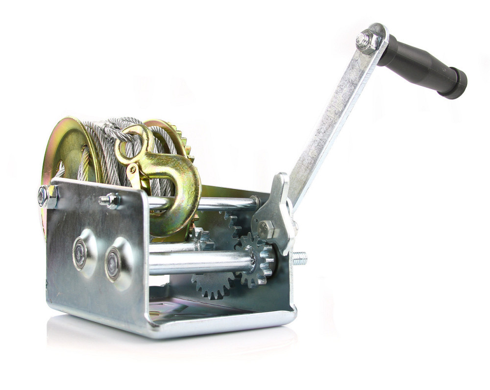 Лебедка ручная барабанная трос 10 метров ,прочность 1136 кг Mar-Pol (M80734) Нововолынск - изображение 6