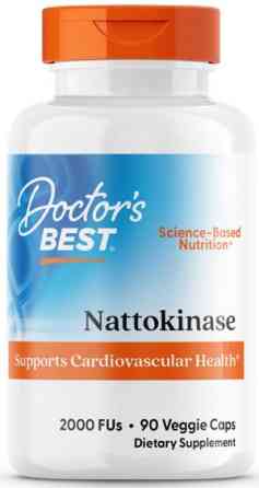 Наттокиназа Doctor's Best Nattokinase 2.000 FUs 90 капсул Киев