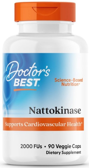 Наттокиназа Doctor's Best Nattokinase 2.000 FUs 90 капсул Киев - изображение 1