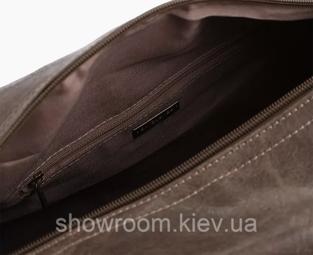 Мужская большая сумка саквояж David Jones (7920) тауп Киев - изображение 6