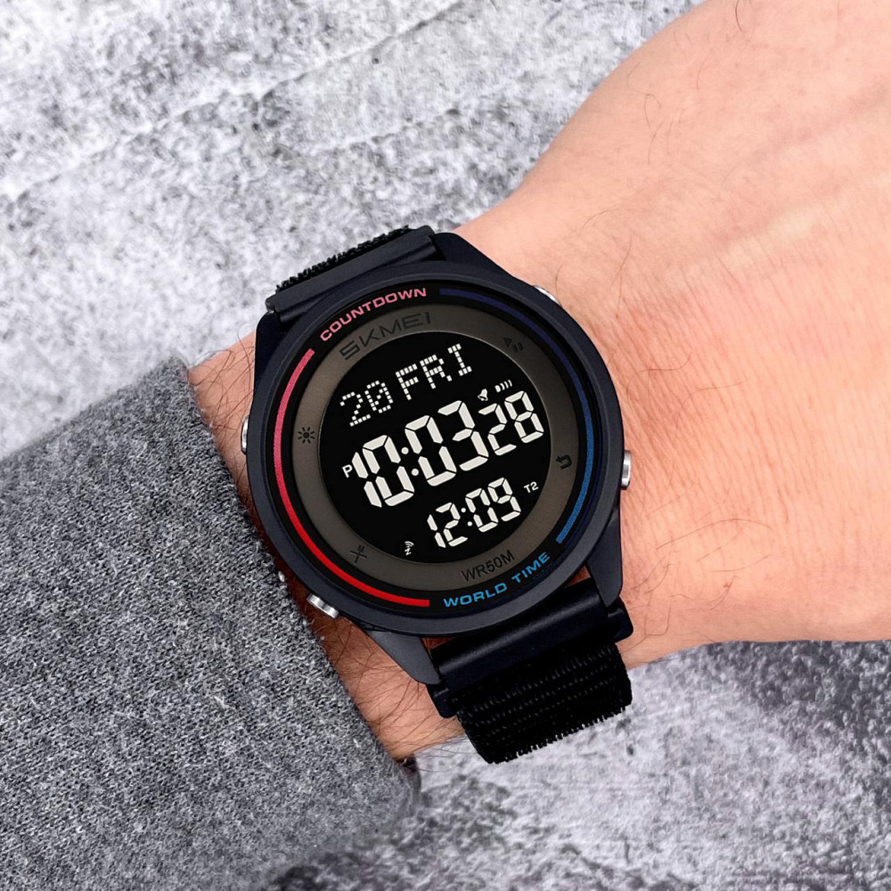 Skmei 2412NAG Army Green Nylon Киев - изображение 6