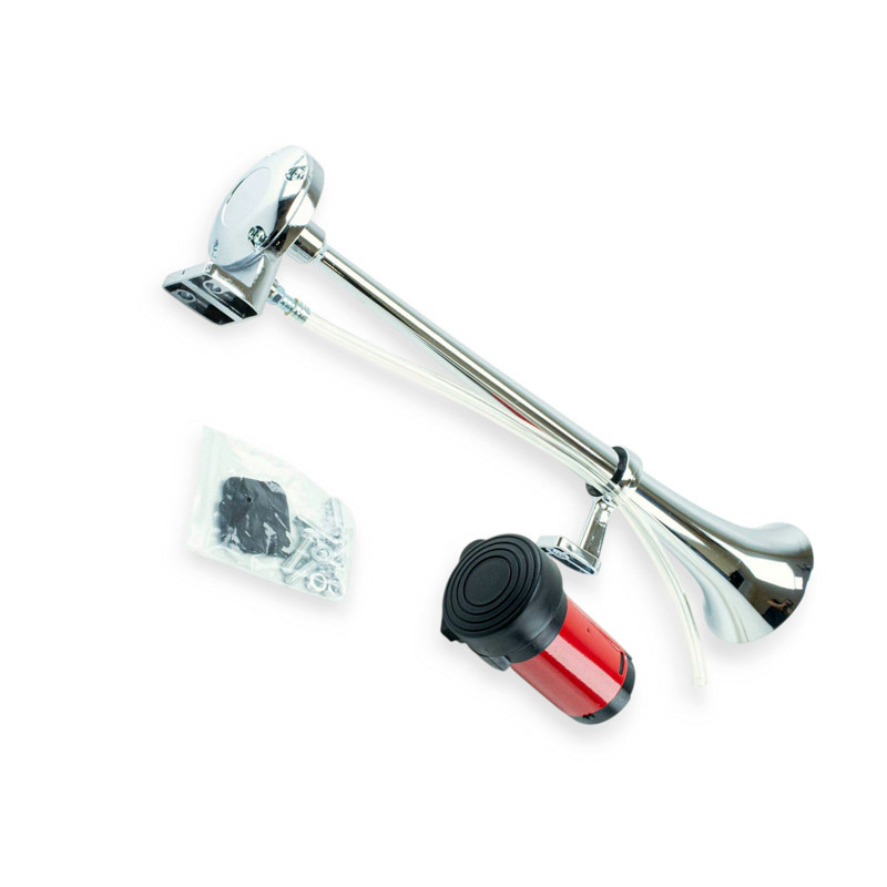 Сигнал повітряний 1-дудка 12V 450мм з компрессором Мукачево - фото 2