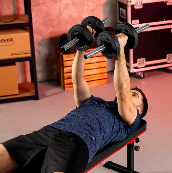 Гантелі Hop-Sport 2х10кг Київ - фото 8