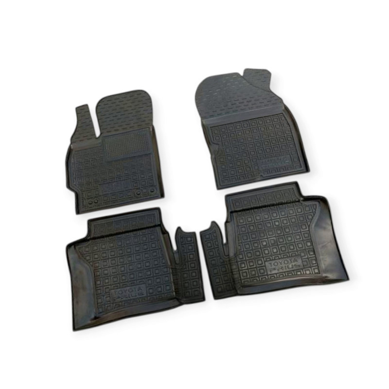 Килимки Toyota prius 2012-2015 борт 2,5см, з перемичкою салону Мукачево - фото 1