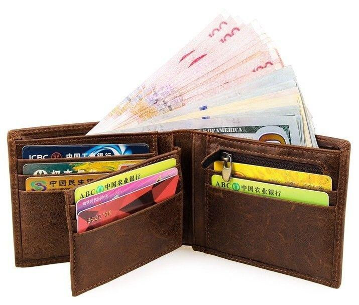 Кошелек мужской Vintage 14230 Коричневый Киев - изображение 10