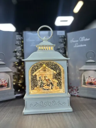 Hengda Рождественская ночь Новогодний музыкальный фонарь ночник с подсветкой Xmas 24072D Коломия