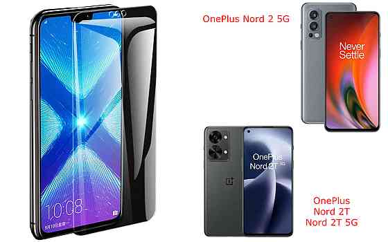 Захисне скло NeoGlass для OnePlus Nord 2 5G, Nord 2T, Nord 2T 5G – надпрозоре та стійке Київ