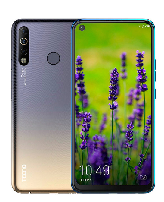 Защитное стекло 5D для Tecno Camon 12 Air CC6, Made in Ukraine Киев - изображение 2