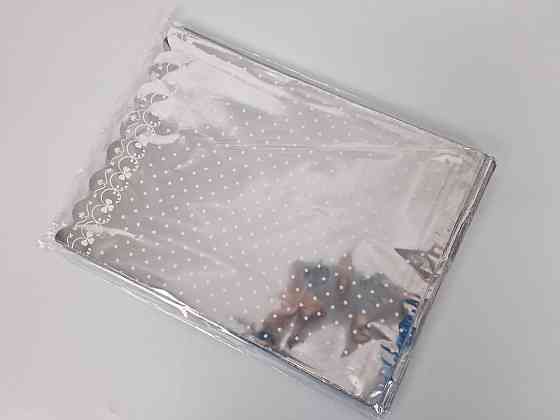 Пакет із малюнком для пакування подарунків (25*35) No89 фольгований "Сніжинка" (100 шт.) Харків