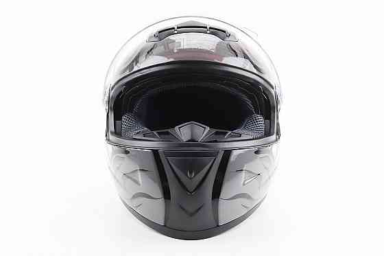 Шолом інтеграл, закритий+окуляри BLD-М61 М (57-58см), ЧОРНО-СІРИЙ "Buffalo" Київ