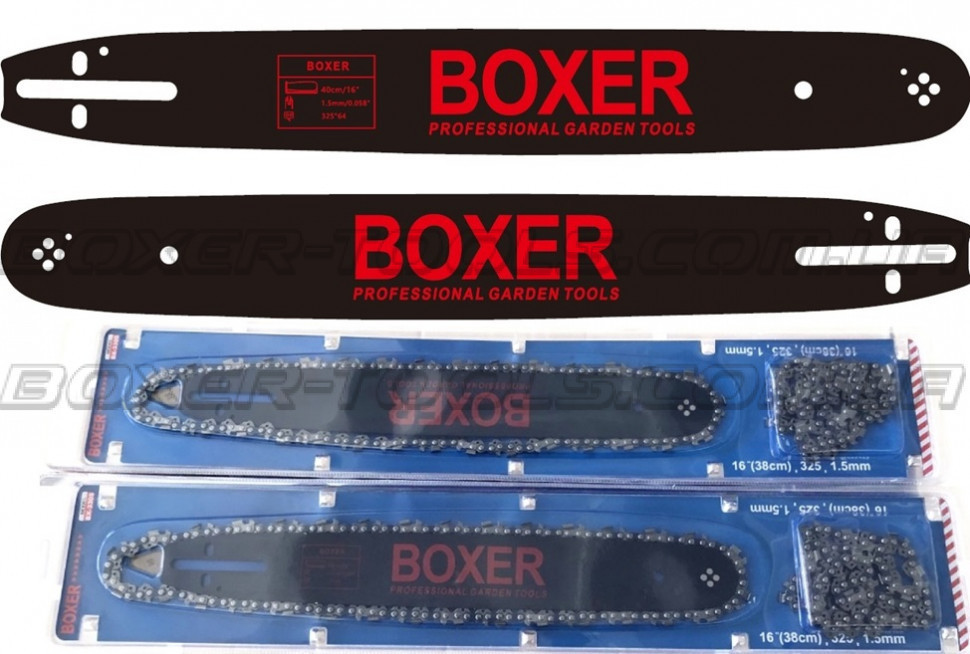 BX-3305 Шина Та Ланцюг Для Електропил 41 см. (16”) 1,5 мм., 3/8 Паз, 72 Ланки, Зубців: 36 шт Одеса - фото 1