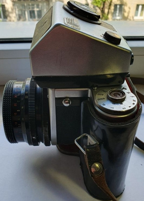 Середньоформатний плівковий фотоапарат Pentacon Six TL з об'єктивом Carl Zeiss Jena DDR Biometar 2.8/80 Харьков - изображение 3