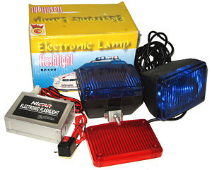 Скло на проблискові 81004 сині Вінниця - фото 1