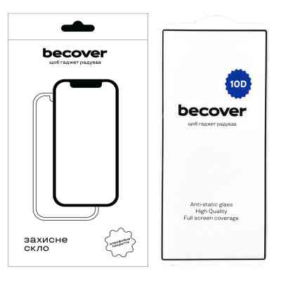 Скло захисне BeCover Samsung Galaxy S24 Ultra SM-S928 10D Black (711362) Вінниця