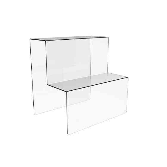 Гірка EKOSTAR під товар на 2 сходинки з акрилу 150х200х150 Київ