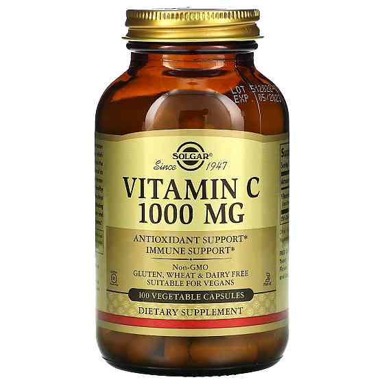Вітамін С (Vitamin C) 1000 мг 100 капсул Київ