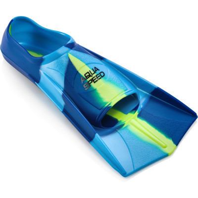 Ласти Aqua Speed Training Fins 137-82 7942 синій, блакитний, жовтий 37-38 (5908217679420) Вінниця - фото 3