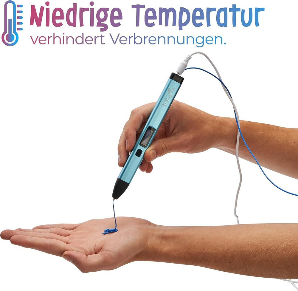 Премиум 3D ручка Filapen с филаментами, кейсом, шаблоны, набор для 3D рисования для детей и взрослых PCL USB-C Киев - изображение 2