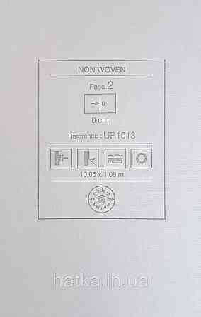 Шпалери вінілові на флізеліні Grandeco Universe метрові однотонні під тканину дрібна крапка бірюзові UR1013 Київ