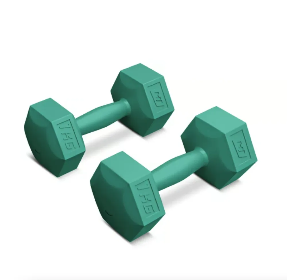 Гантелі для фітнесу композитні Hop-Sport HS-C010DS 2 по 1 кг Київ - фото 1