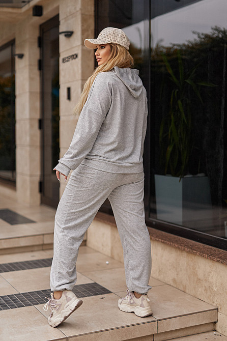 Жіночий трикотажний спортивний костюм "America" | Норма і батал | Розпродаж моделі Київ - фото 10