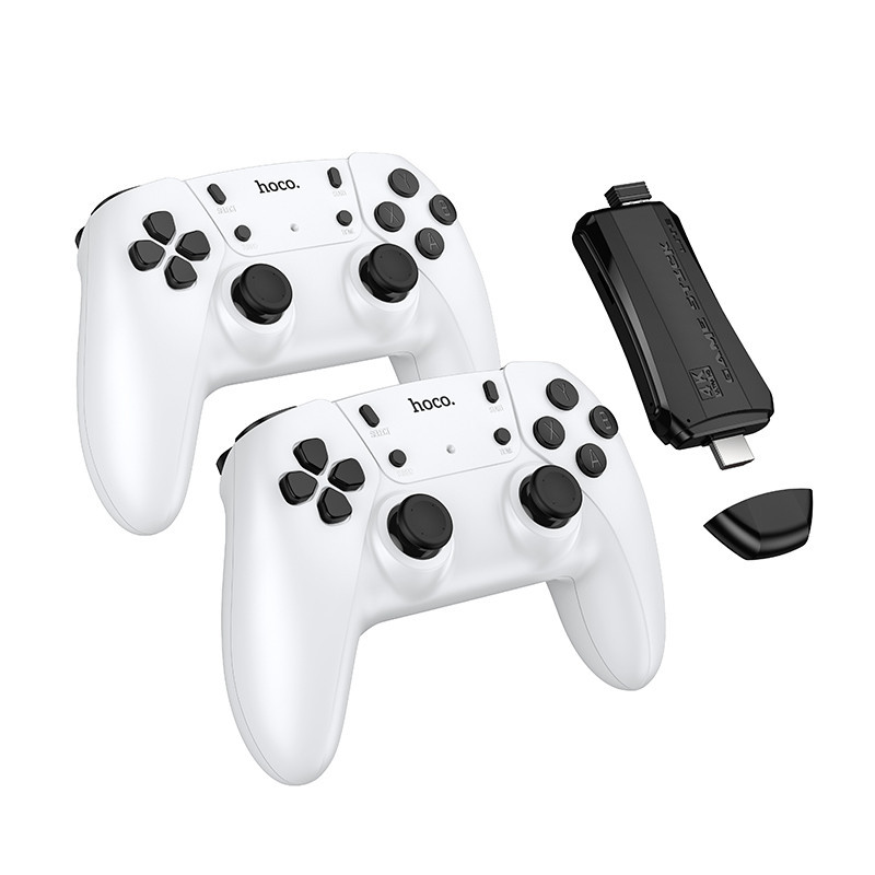 Игровая приставка + 2 джойстика HOCO GA31 Collection game box+two wireless gamepads set White Одесса - изображение 3