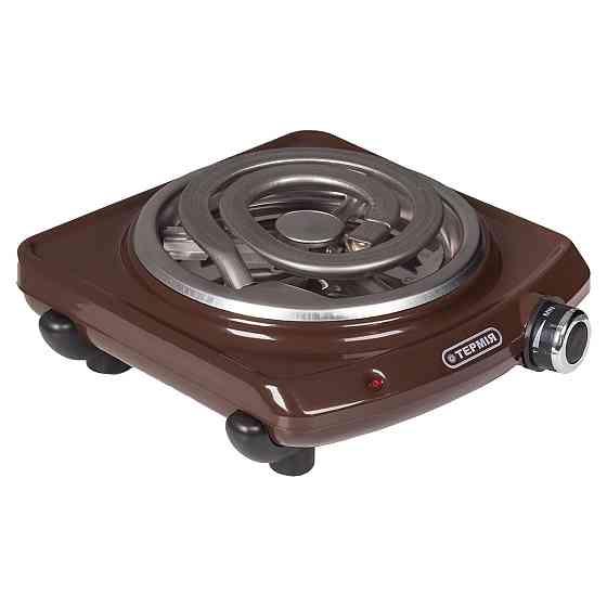 Електроплитка ТЕРМІЯ ЕПТ 1-1,0/230 (ш) М2 коричнева Київ