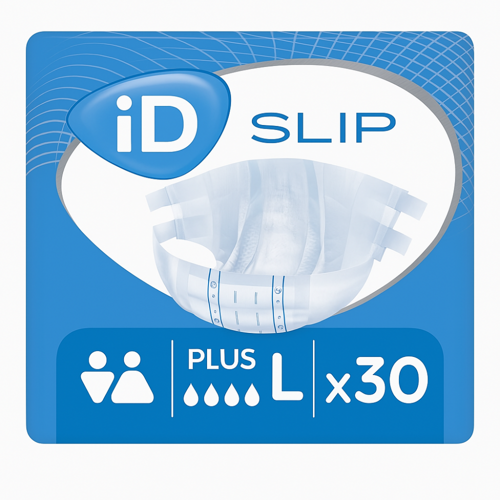 Підгузки для дорослих Diapers for adults ID Slip Plus L (115-155 см) 30 Київ - фото 2