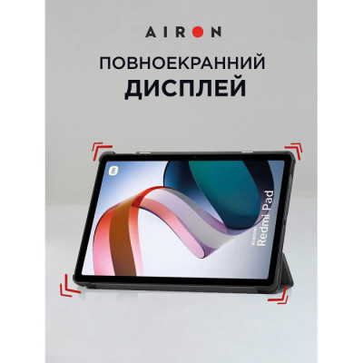 Чехол для планшета AirOn Premium Xiaomi Redmi Pad 10.6" 2022 + Film Black (4822352781087) Винница - изображение 3