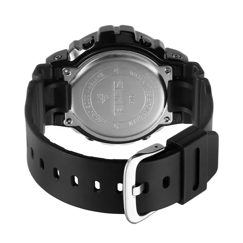 Мужские наручные часы Skmei 1905 Черный с золотистым Винница - изображение 9