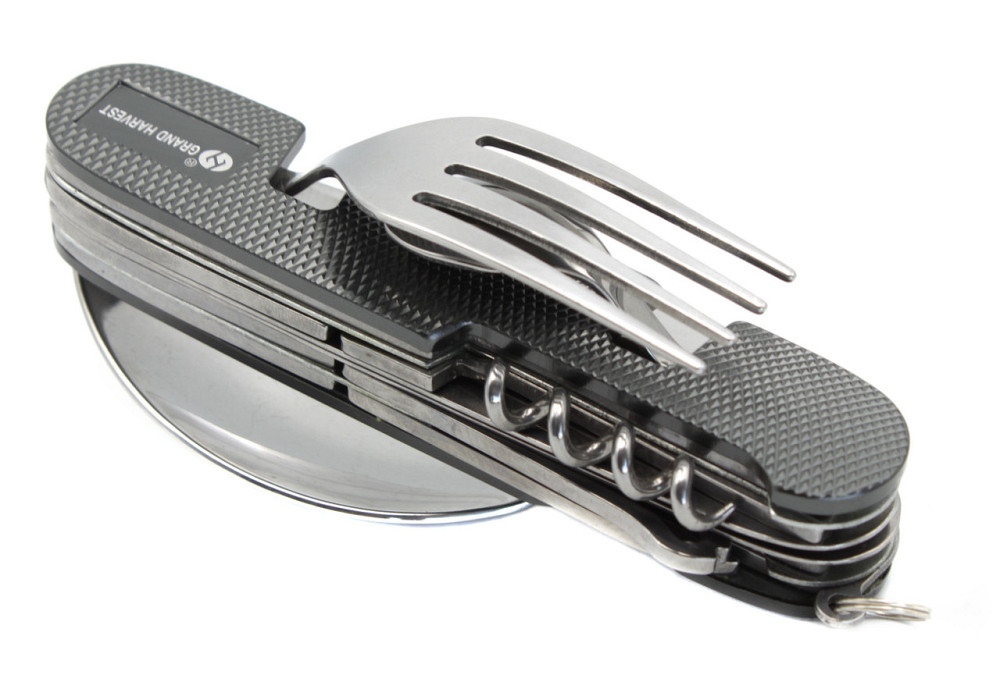 Туристический столовый прибор Графит L-48 большой Днепр - изображение 1