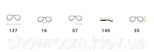 Жіночі брендові безоправні окуляри Fendi (48400) black Київ - фото 5