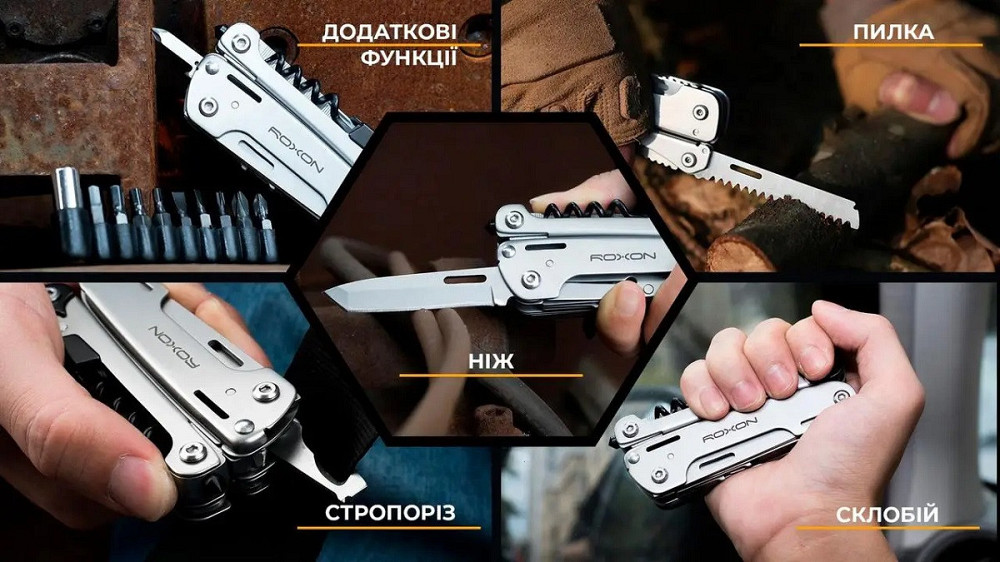 Мультитул Roxon Storm S801S Киев - изображение 8
