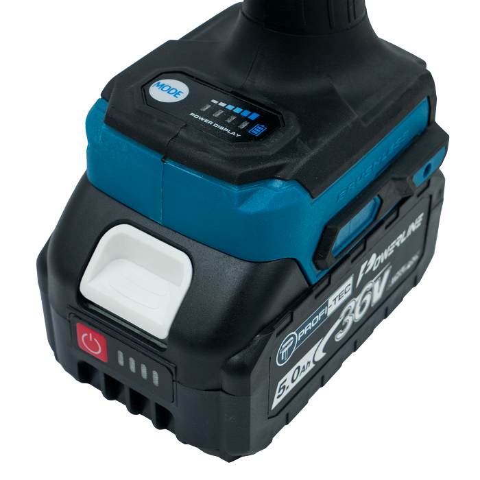 Потужна акумуляторна повітродувка PROFI-TEC AS001BL POWERLine : з АКБ 20 V 4.0 Аh (007954) Київ - фото 10