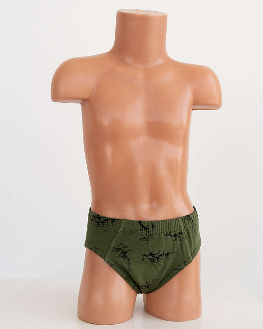 Трусики дитячі на хлопчика - Мікс з динозаврами (5 шт. в уп) Nicoletta 41611 4-5 Київ - фото 2