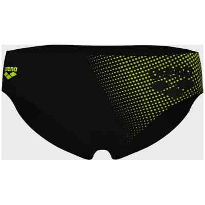 Плавки Arena Foggy Dots Swim Briefs 008482-506 чорний, жовтий 85 (3468337530954) Винница