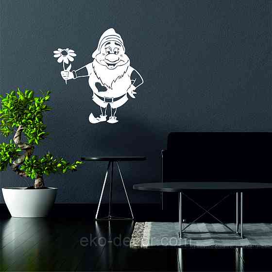 Декоративное настенное Панно «Гномик», Декор на стену 70*66 см Киев