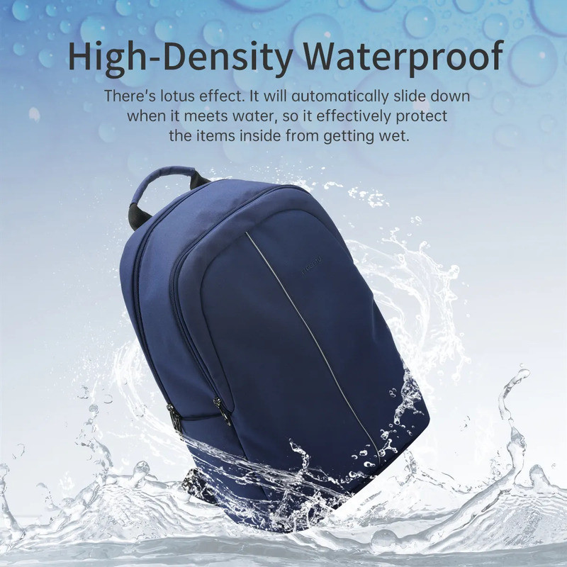 Рюкзак Tigernu T-B9017 синій для ноутбука 15.6" Київ - фото 6