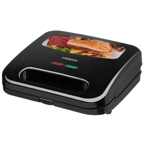 Бутербродниця 700W на 2 сендвіча чорна SM-H110BSN Ardesto Житомир - изображение 1