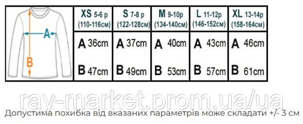 Світшот дитячий утеплений Ray Basic Kids для хлопчиків чорний (K0303M-Black) Київ - фото 5