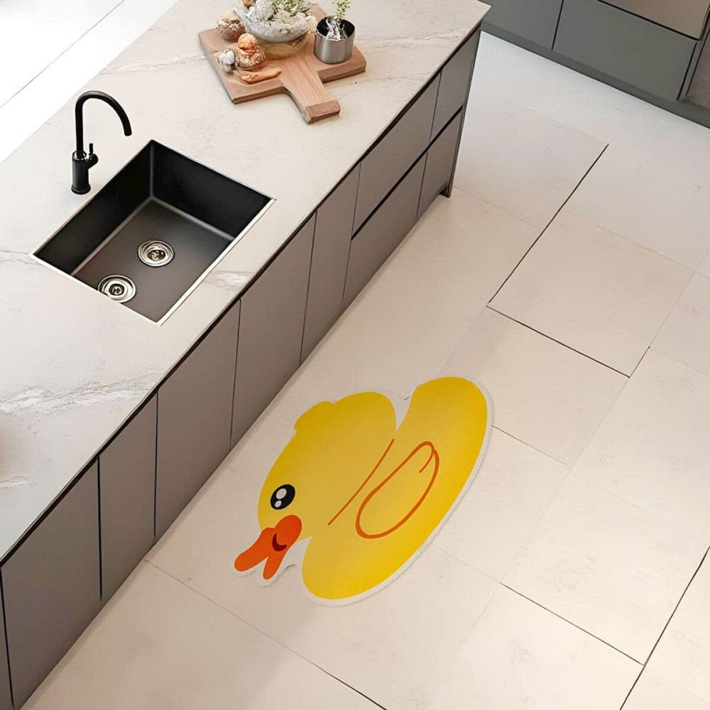 Влагопоглощающий коврик 40х60х3мм Уточка SW-00002561 Днепр - изображение 6