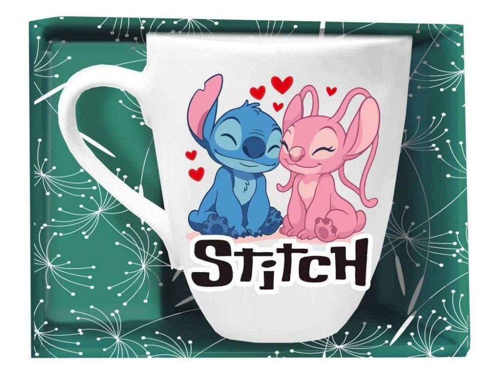 Чашка 200мл STITCH поцелуи в под. коробке ТМ FARGLASS Киев - изображение 1