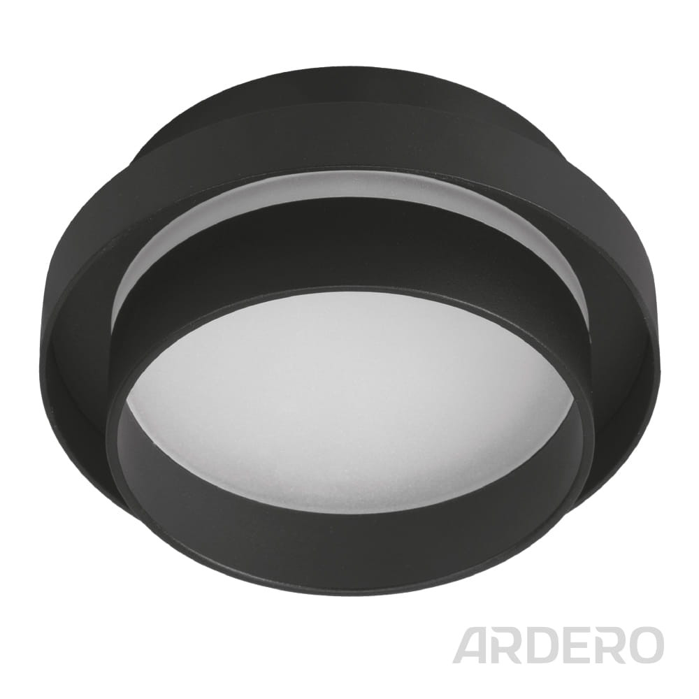 Вбудований світильник Ardero DL2819 GX53 чорний Харьков - изображение 2
