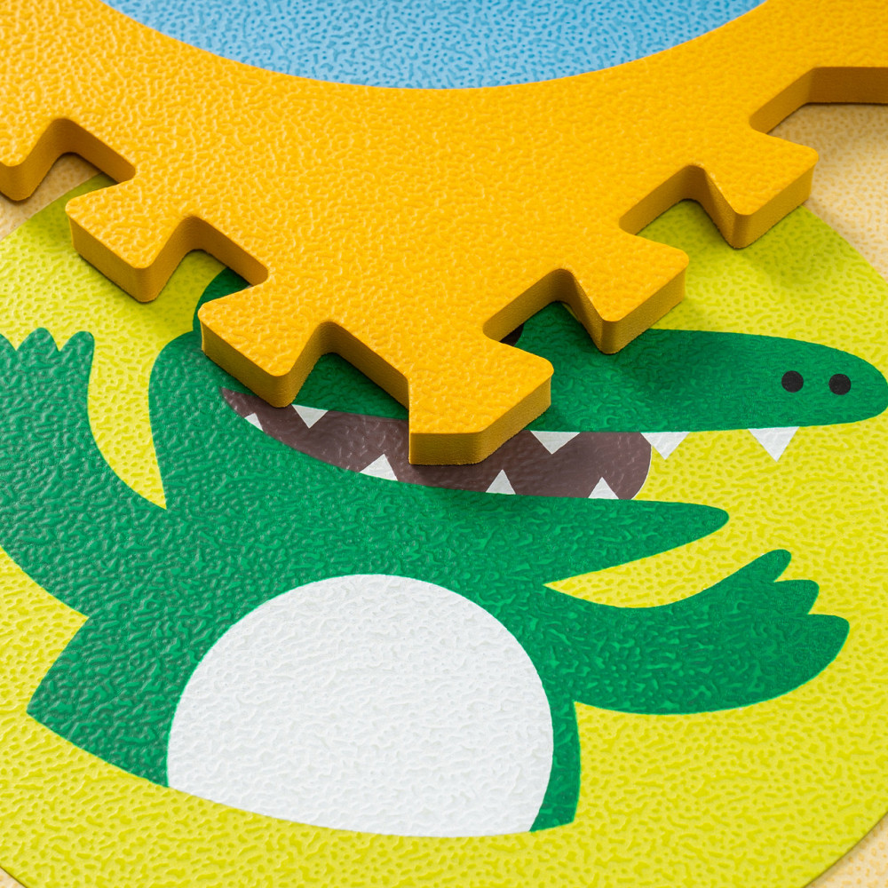 Дитячий килимок пазл Цифри та Звірі WCG EVA 30х30х1,2 - 20 частин, для дітей Київ - фото 8