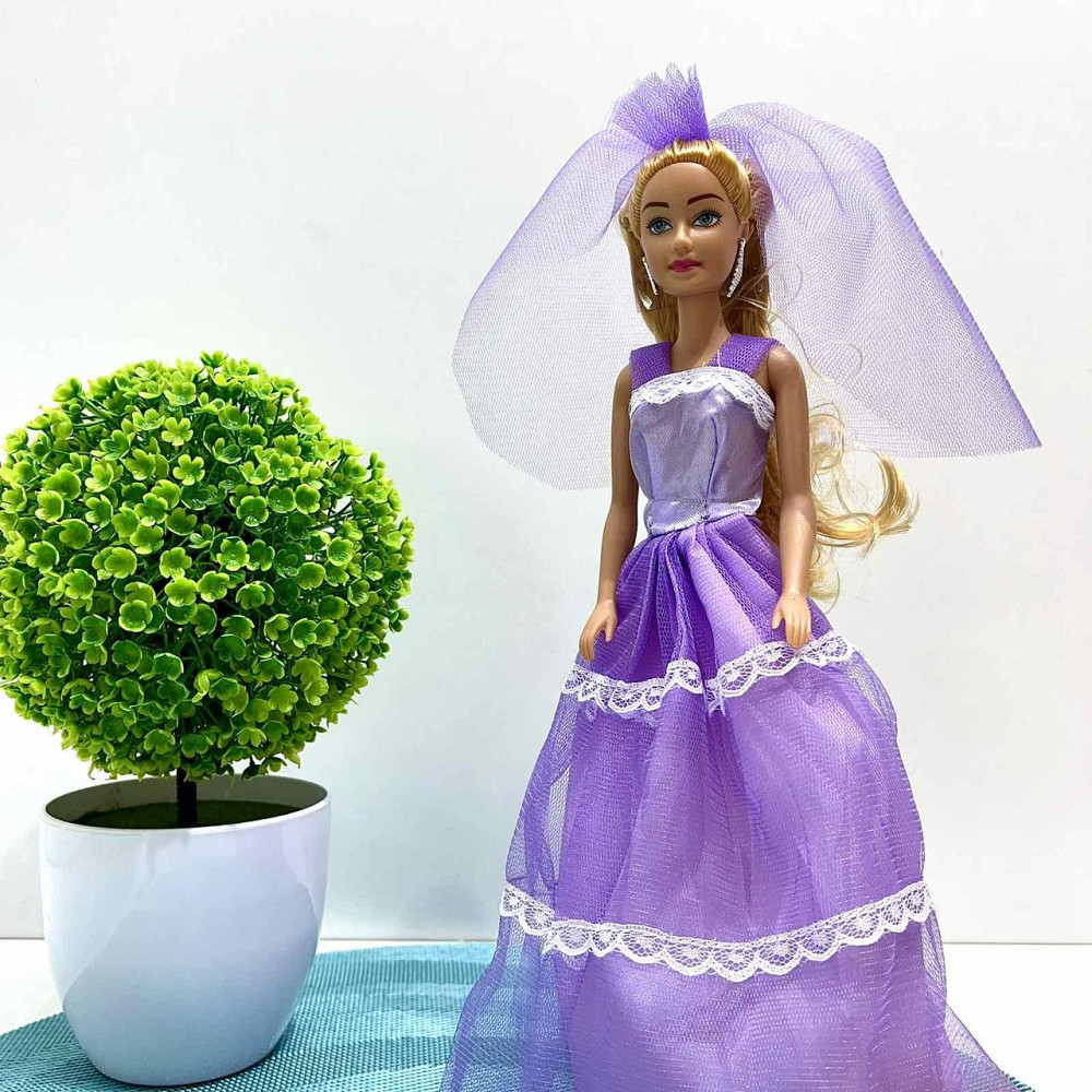 Лялька Defa Ніжна наречена 29см Фіолетова (8065) Чернігів - фото 1