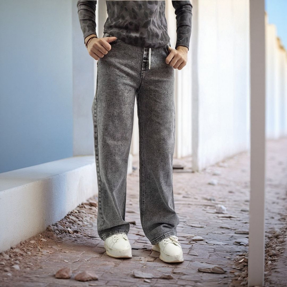 Джинсы Baggy серые на 9,10,11,12 лет Николаев - изображение 1